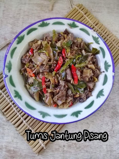 Foto resep Tumis Jantung Pisang