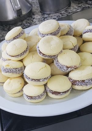 Una foto de Alfajores de maicena