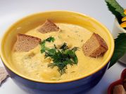 A picture of summer squash soup