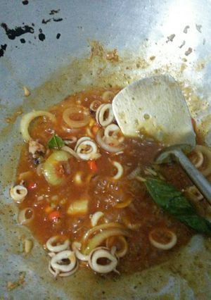 Foto resep Cumi Saos Asam Manis