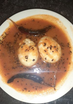 A picture of Hyderabadi tamaton ka kat.