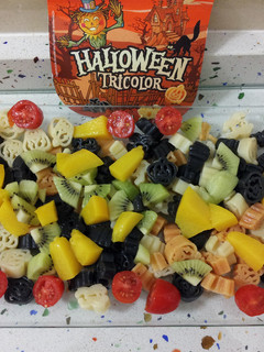 Una foto de Ensalada de Halloween
