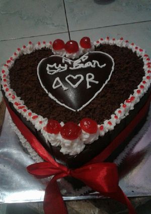 Foto resep Blackforest cinta