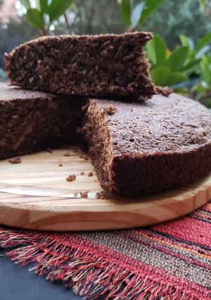 Una foto de Bizcochuelo de chocolate y nueces😋