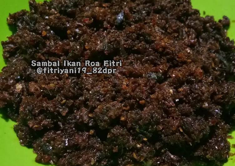 Sambal Roa Sederhana ala Dapur Fitri