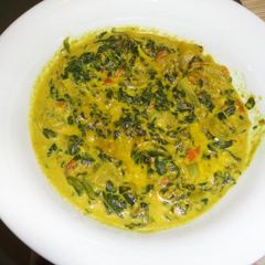 A picture of Creamy Spinach.