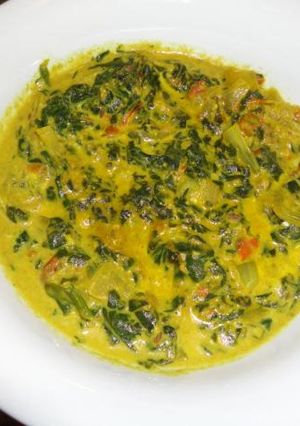 A picture of Creamy Spinach.
