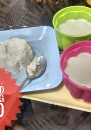 Foto resep Coffe Silky Custard Pudding Keto
