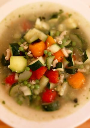 Une photo de Soupe au pesto