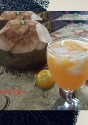 Foto resep Coconut orange
