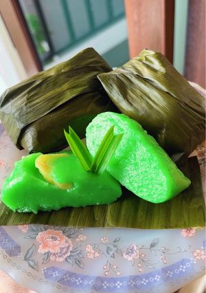 Foto resep Nagasari Pandan