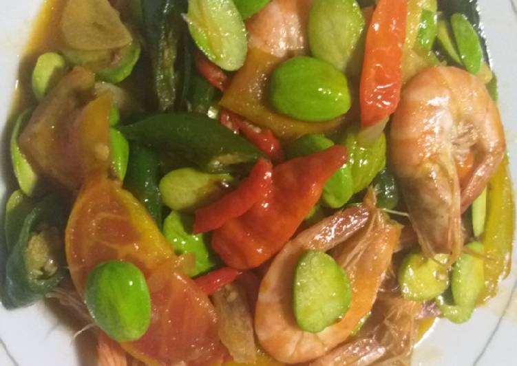 Tumis Udang Pete