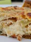 Relleno de tarta (con lo que había en casa y quedó genial!) Con masa casera integral