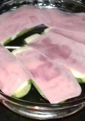 Una foto de Calabacines gratinados