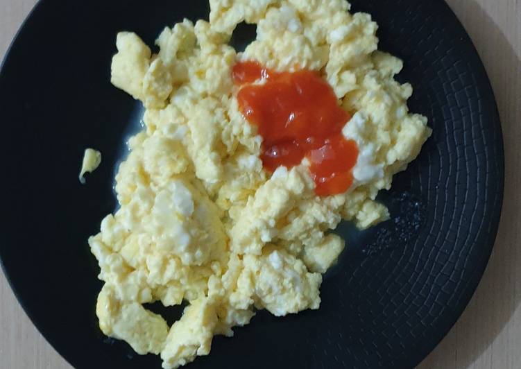 Cara Membuat Scrambel Egg Yang Enak