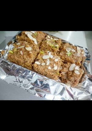 A picture of Milk cake.