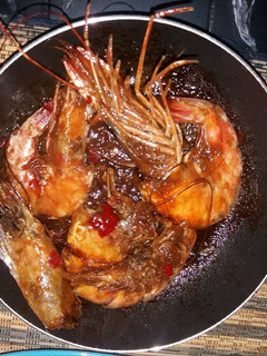 Foto resep Udang bakar madu