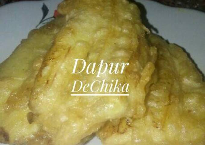 Pisang goreng tepung bumbu Sasa