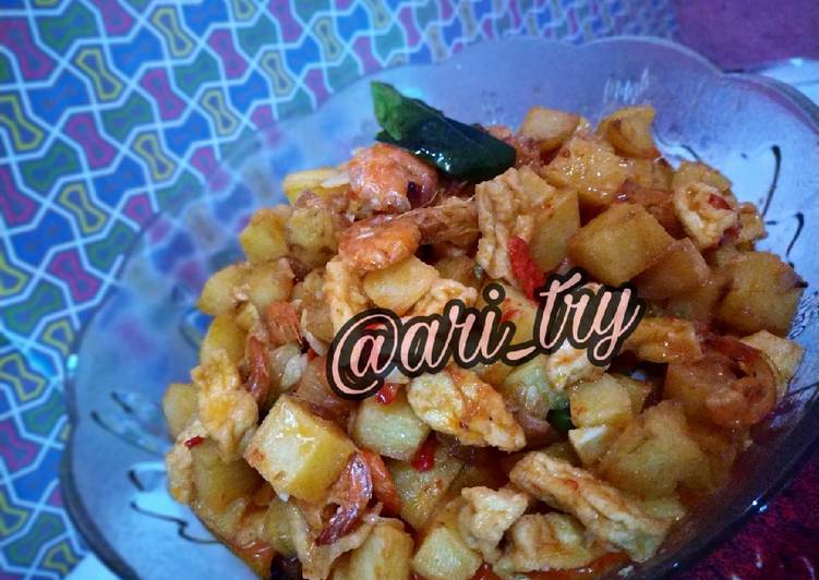 Resep Sambel Goreng Kentang Tahu Udang Anti Gagal