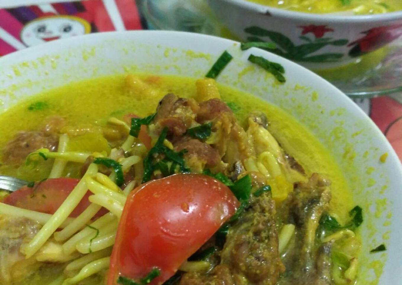 Soto ayam ceker