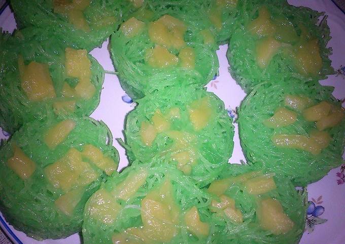 Resep Kue bihun,tabur nangka,,, Anti Gagal