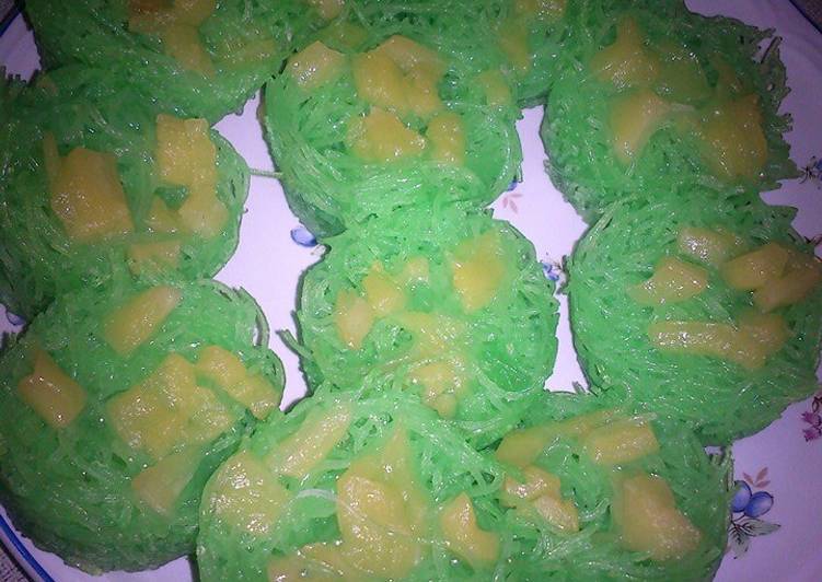 Resep Kue bihun,tabur nangka,,, Lezat