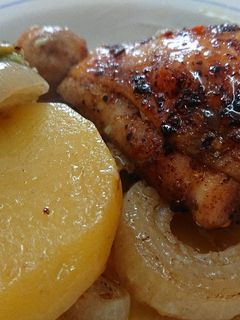صورة لوصفة صينية دجاج 🍗 مع الفطر 😋