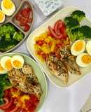 Ức gà áp chảo low-carb