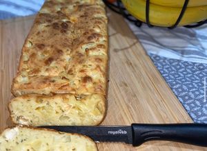 Une photo de Cake à la courgette et kiri