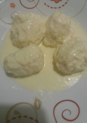 Pillekönnyű túrógombóc recept fotója