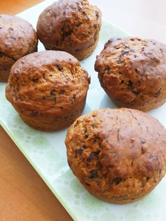 Φωτογραφία της συνταγής Cupcakes, muffins ή κέικ μπανάνα αφρός χωρίς γλουτένη & ζάχαρη