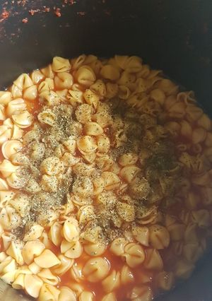 Une photo de Tortellinis tomates au cookeo