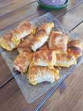 Saladitos de jamón y cheddar