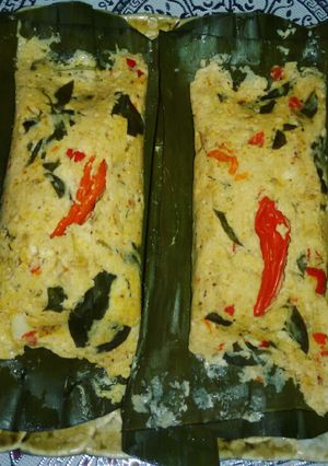 Foto resep Pepes tahu teri kemangi