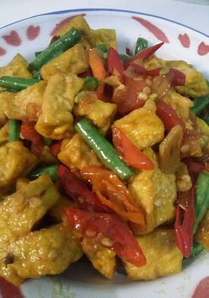 Foto resep Tumis Tahu Kacang Panjang