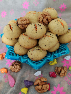 عکسی از دستور شیرینی گردویی