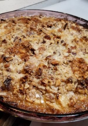 A picture of Pi day easy apple pie.