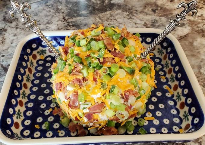 Step-by-Step Guide to Make Quick Jalapeno Popper Cheeseball