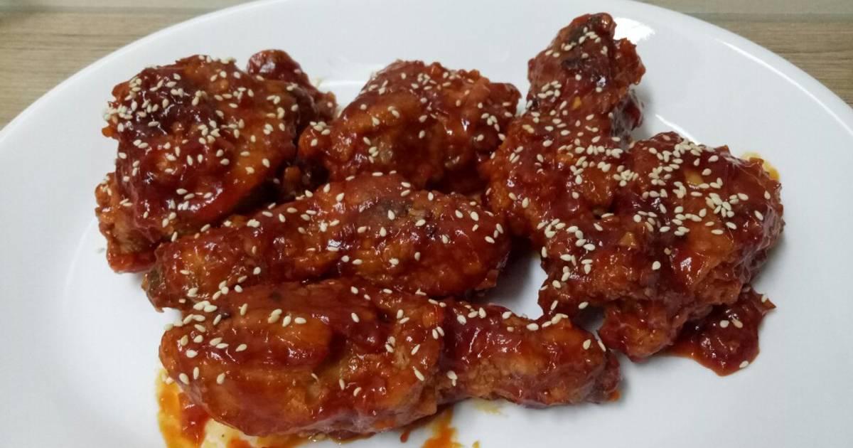 Resep Ayam goreng korea (Bonchon kyochon) oleh Atik setianingsih Cookpad