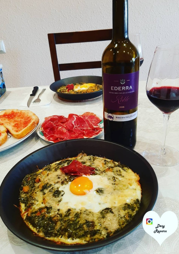 Una foto de Huevos a la Florentina