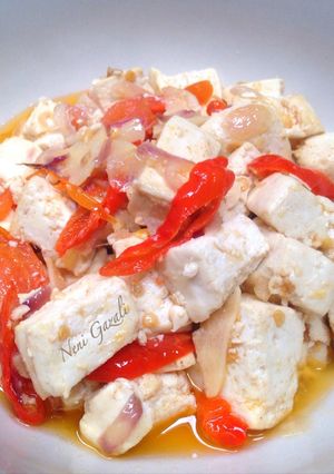 Foto resep Tumis Tahu Pedas Ekspress