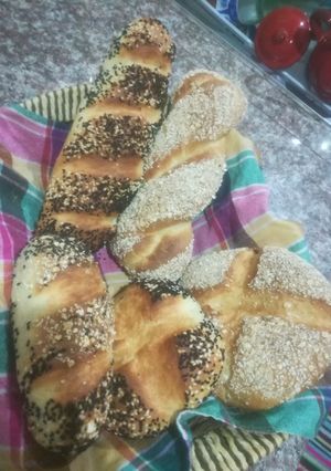 صورة لوصفة خبز فرينة (طحين او دقيق)(طحين الأبيض)