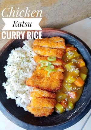 Foto resep Chicken Katsu Curry Rice/ Kare Kentang Wortel