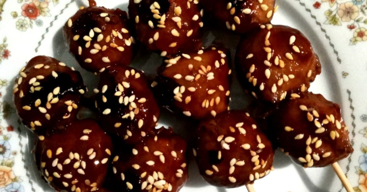 837) Bakso Bakar Wijen Praktis