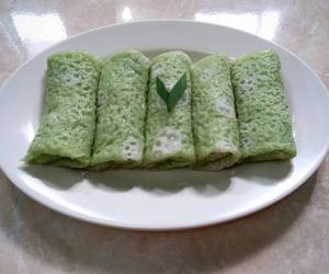 Resep Mudah Dadar gulung polka isi unti tanpa telur Gurih Mantul Resep Mudah Dadar gulung polka isi unti tanpa telur Gurih Mantul