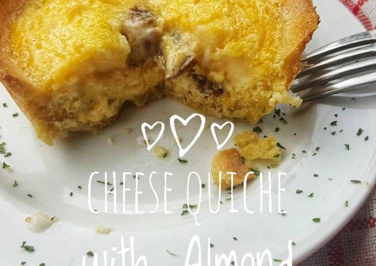 Resep Keto Low Carb Cheese Quiche with Almond Crust #keto_cp_cheese, Sempurna
