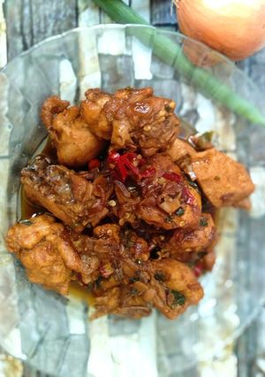 Foto resep Ayam goreng kecap simple