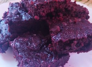 Una foto de Brownie De Remolacha (Betabel) Y Cacao