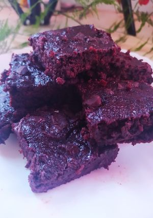 Una foto de Brownie De Remolacha (Betabel) Y Cacao
