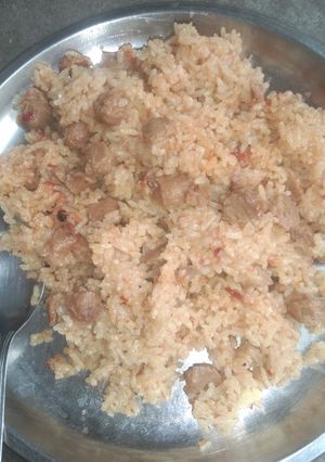 सोयाबीन की बिरयानी (soyabean ki biryani recipe in Hindi) रेसिपी मुख्य फोटो